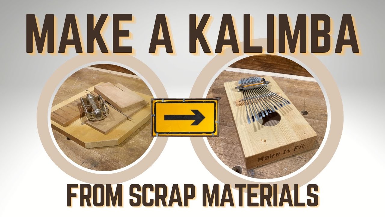 How to Make a Kalimba from Scrap Materials