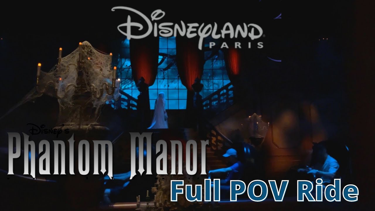 【ディズニーランドパリ限定アトラクション】ファントムマナーPOVライド｜パリディズニー版 ホーンテッドマンション
