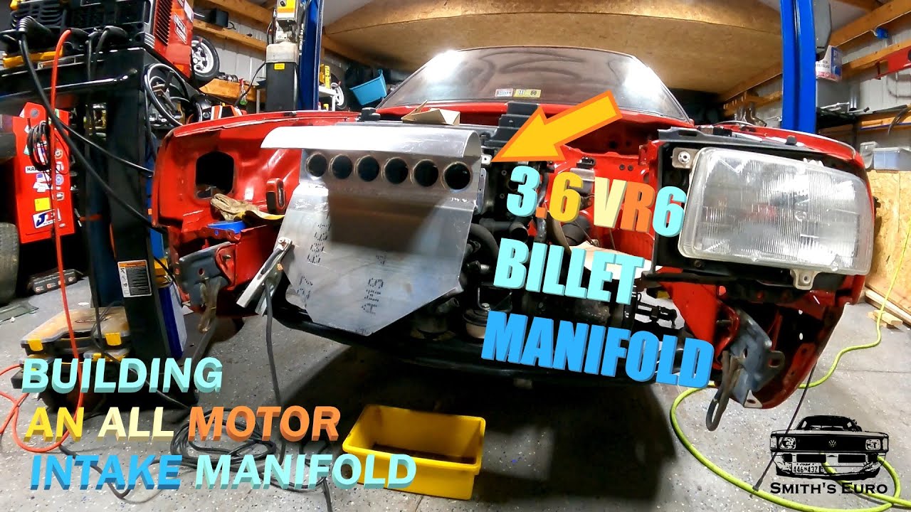 BUILDING THE BADDEST ALL MOTOR INTAKE MANIFOLD VR6 ALL MOTOR PT1
