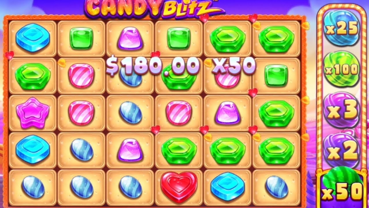 Trying candy blitz new game 5 $24,000 bonus buys