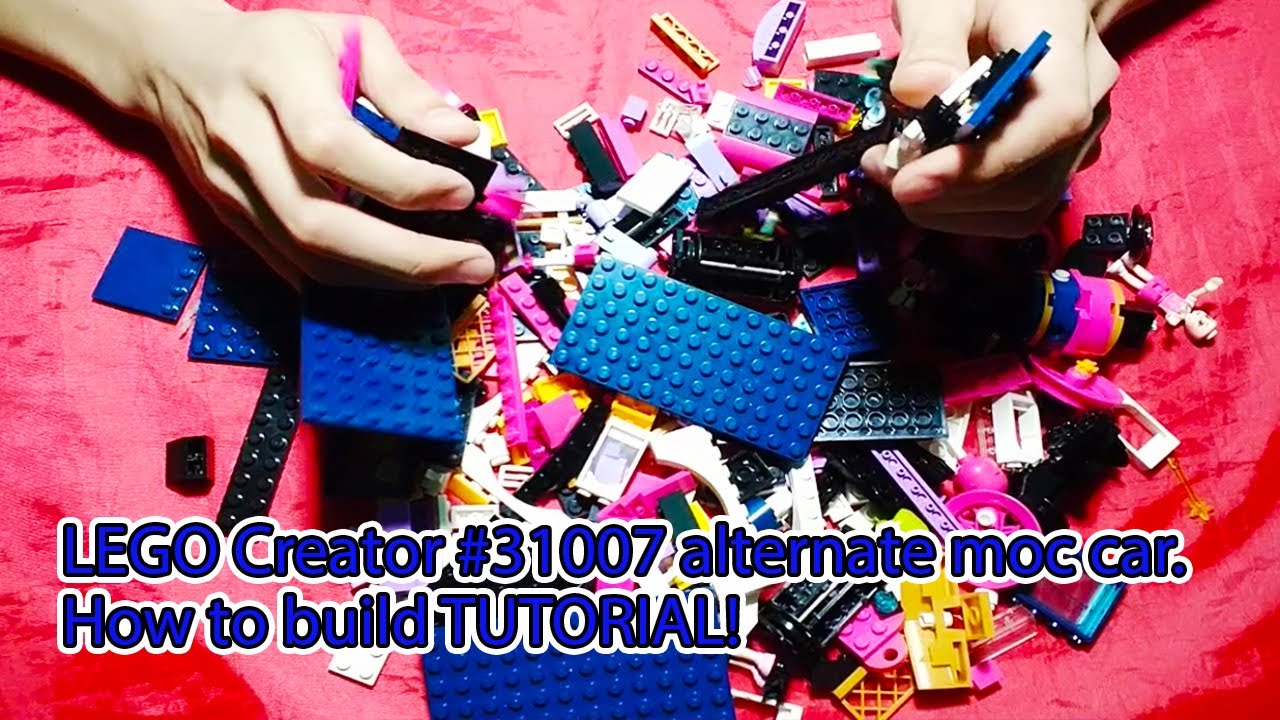 LEGO Creator #31007 alternate moc car. How to build TUTORIAL!