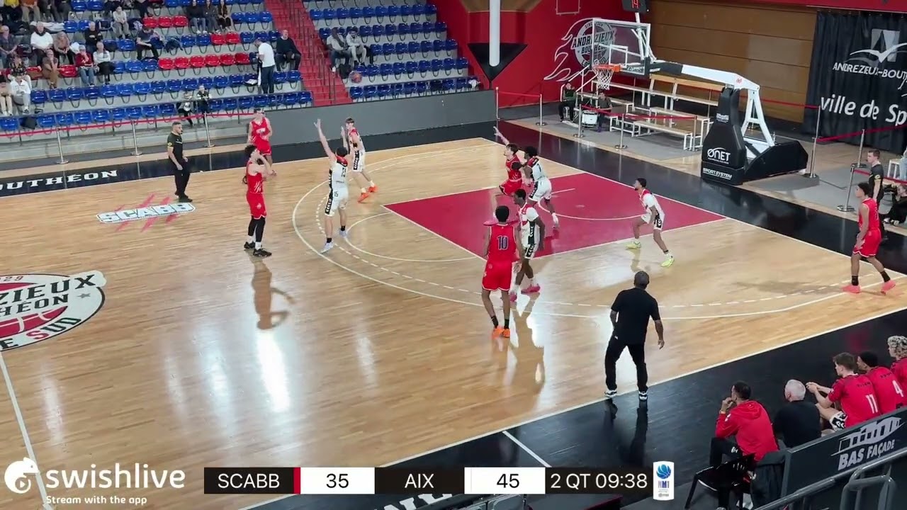 Résumé SCABB VS AIX-MAURIENNE ESPOIRS ÉLITE 2 J6 (25/10/2025)