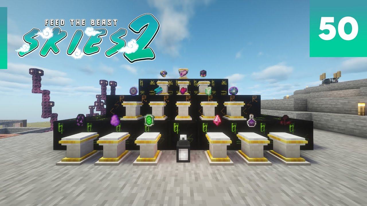 FTB Skies 2 #50 - I Tried EVERYTHING for Mekanized Super Computer
