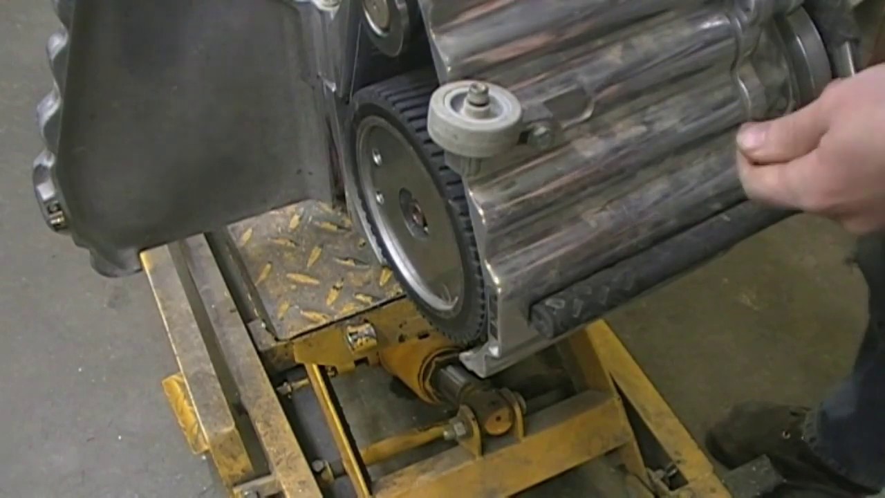 KT Floor Sander Tracking Adjustment