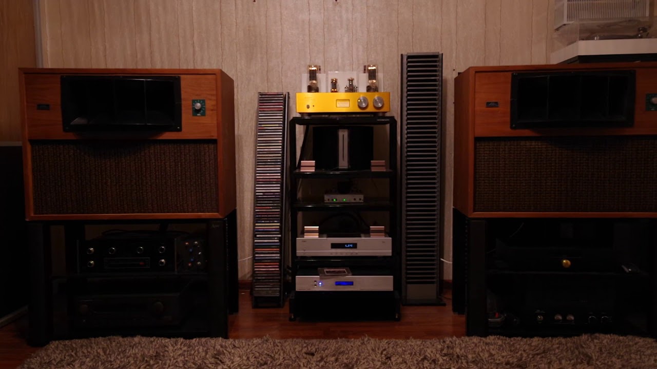 Bluesound Vault - Trioisi DAC - Line Magnetic LM-518IA - Altec 9844