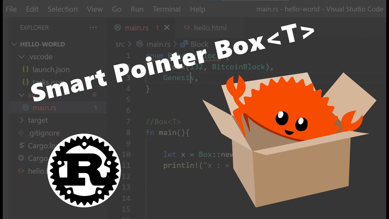 Умный указатель Box. Язык Rust