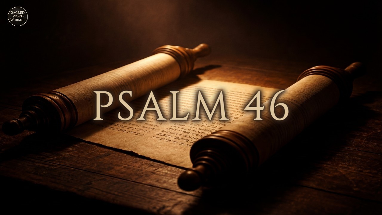 Psalm 46 (KJV Lyrics) | Sacred Word Worship