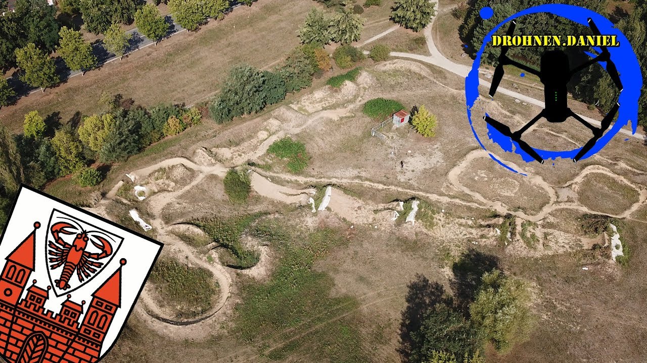 Lost place - BMX Track Cottbus - DJI Mavic Pro [4K Drohne/Drone]