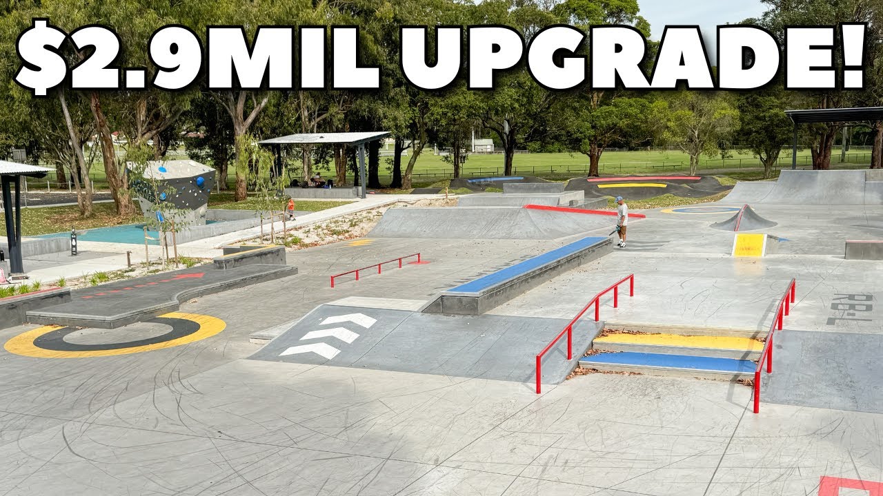 Rathmines Skatepark Upgrade is FINALLY Here!