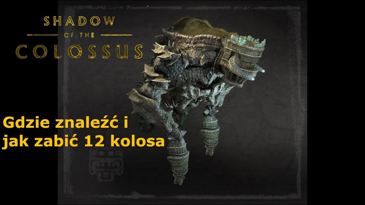 Shadow of the Colossus - gdzie znaleźć i jak zabić 12 kolosa - trofeum Wzburzone jezioro