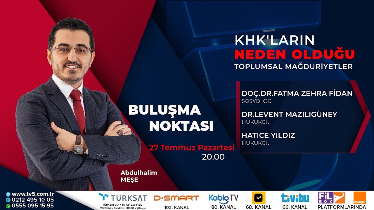 🔴#CANLI OHAL ve KHK'lar, g&uuml;venlik tedbiri mi, kitlesel bir cezalandırma mı? &ndash; Buluşma Noktası
