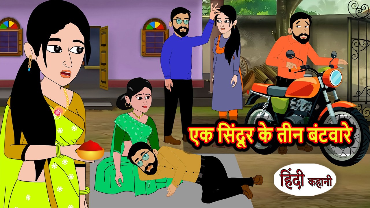 एक सिंदूर के तीन बंटवारे | Bedtime Stories | Moral Story | Kahani | Stories in Hindi | Fairy Tales