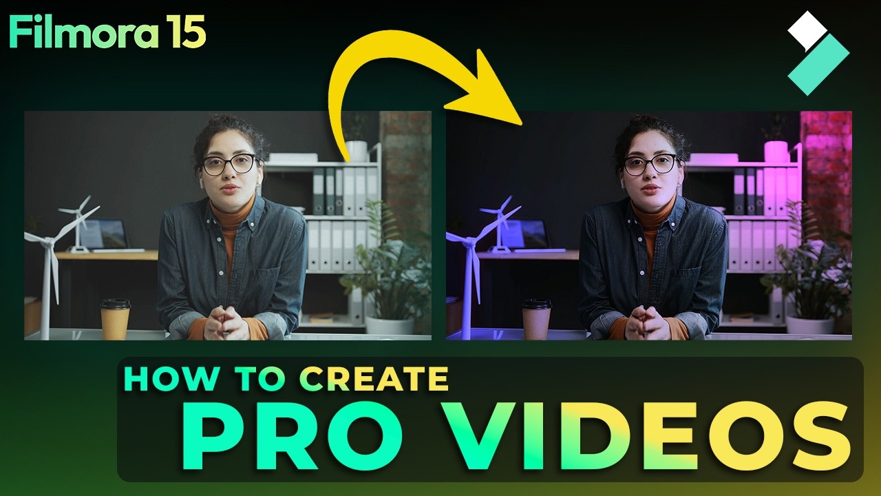 Turn Normal Footage into PRO Video | Filmora 15 Workflow