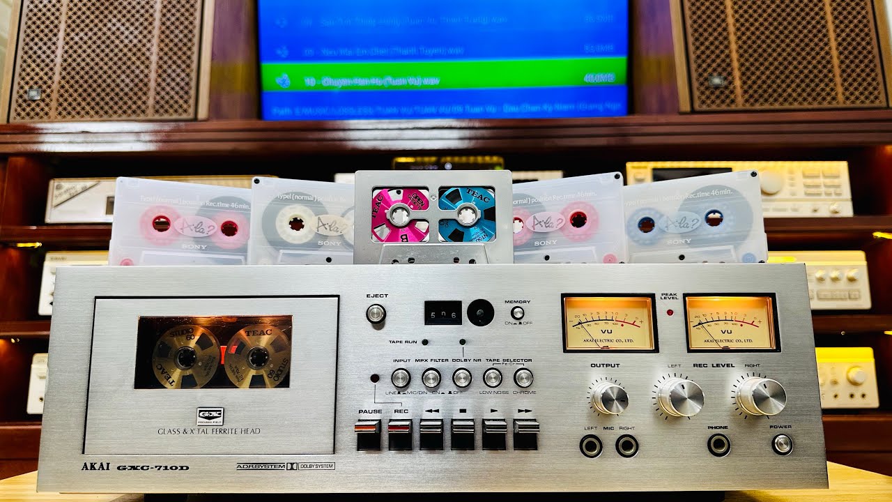Akai GXC-710D Cassette Deck - 0919010335