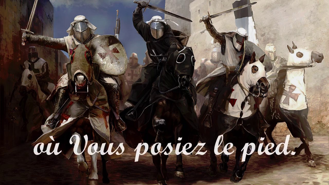 La Complainte des Templiers (Paroles) - Chœur de Saint-Cyr