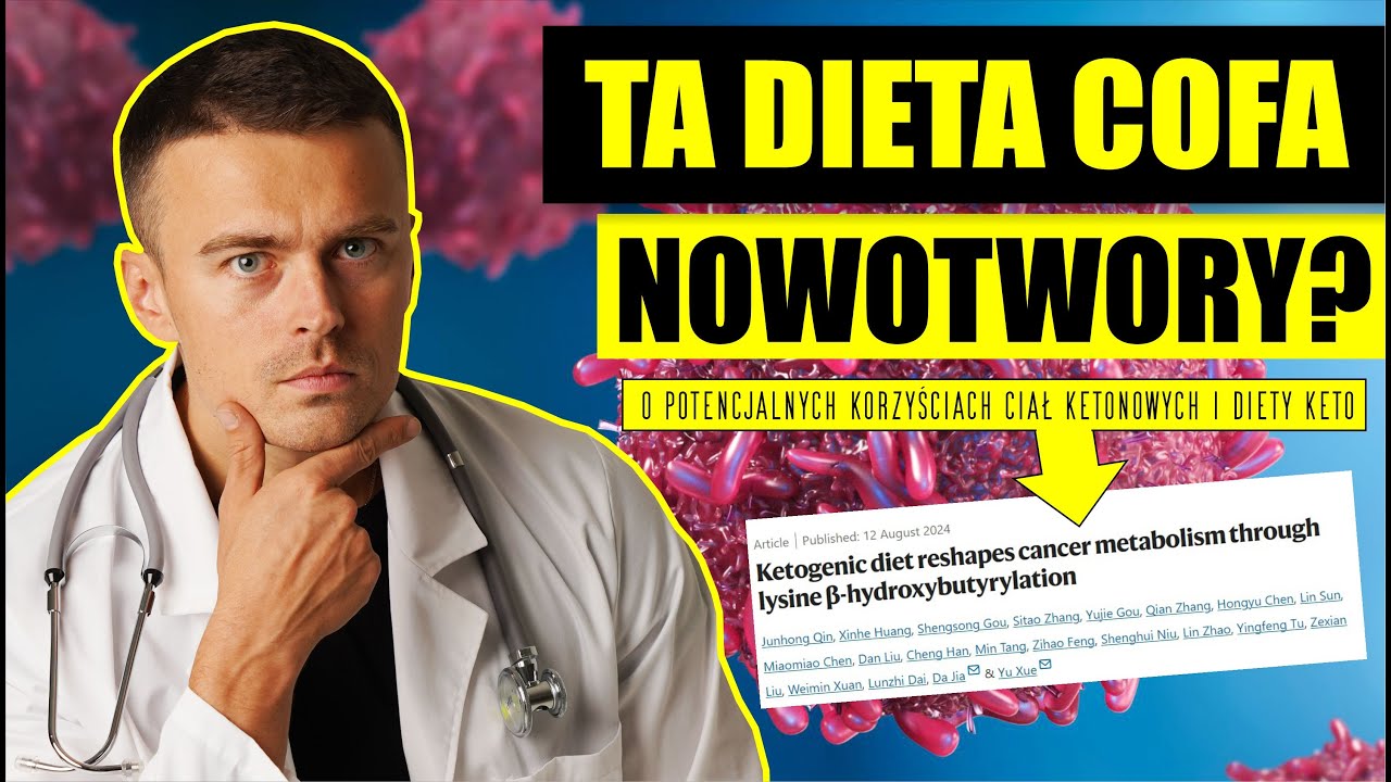 Czy Dieta KETO Leczy Raka? Przełomowe Badanie z 2024 roku *Ciała Ketonowe, BHB, nowotw&oacute;r*