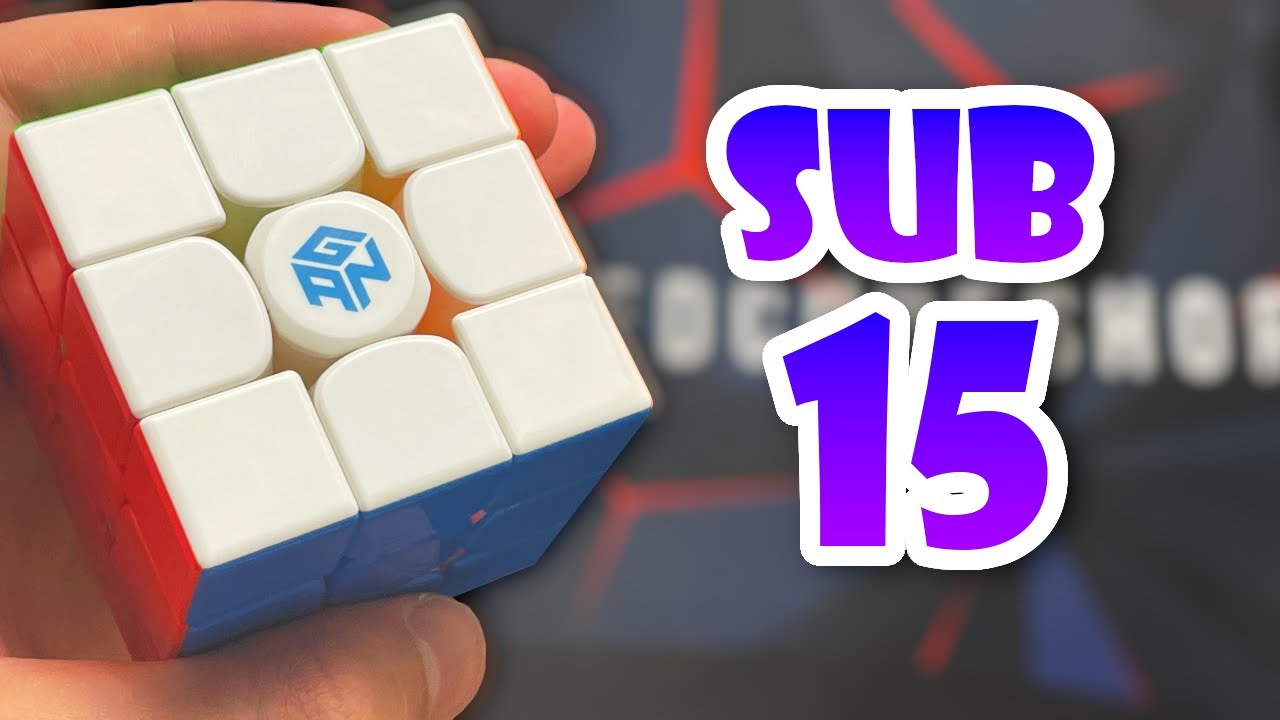 How to be sub 15 on 3x3.