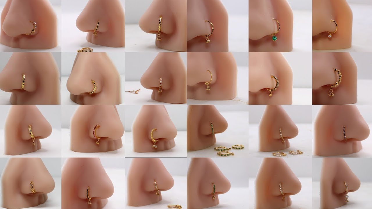 Gold Daily wear nose ring design 2025 #jhalakwithideas #nosering #gold