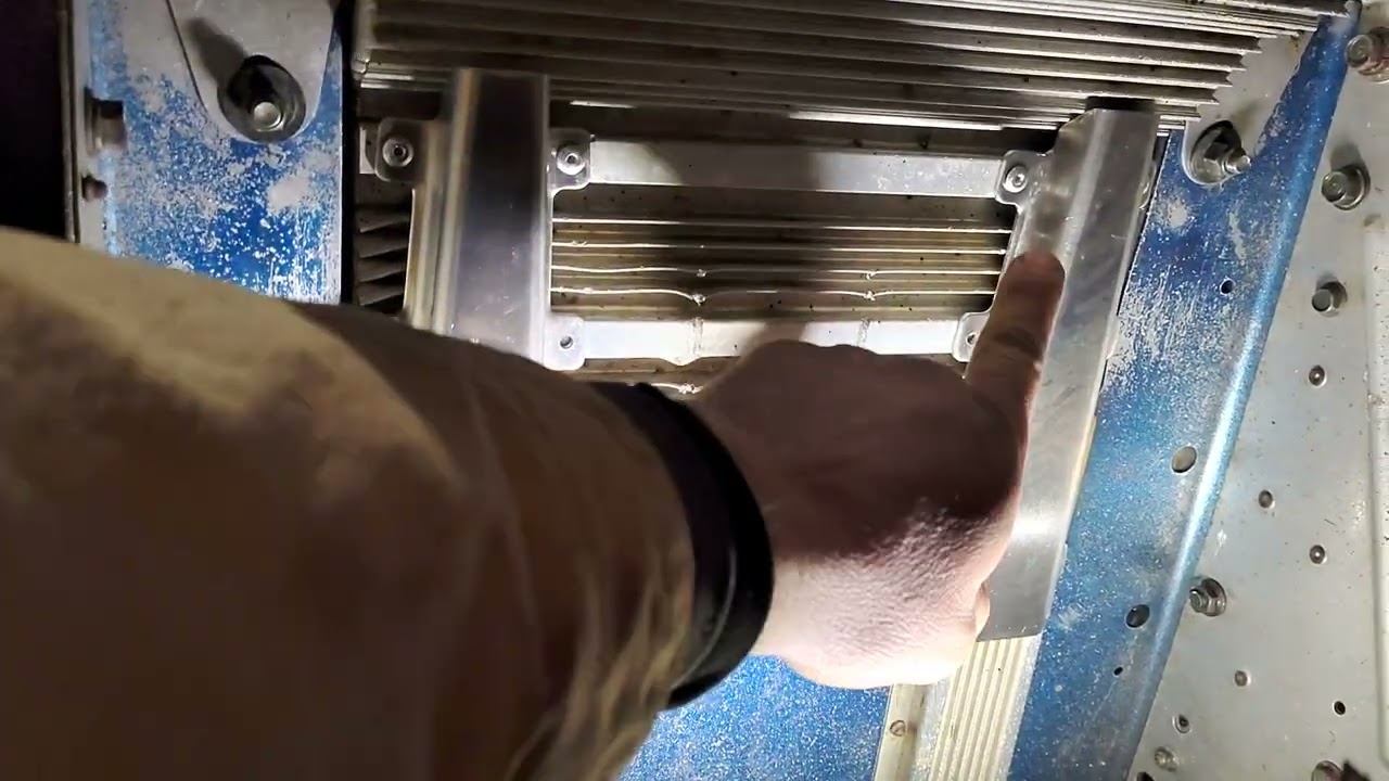 Yamaha VMAX snowmobile heat exchanger guards