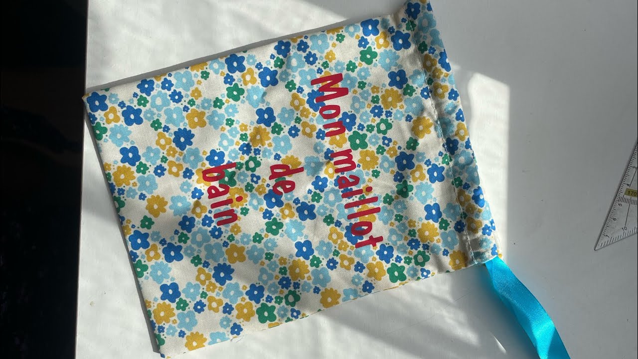 Tuto Pochette à Maillot de bain-Couture Stefellya