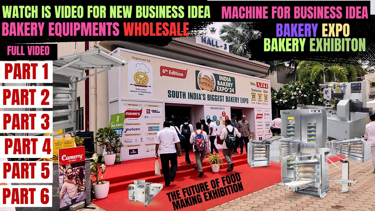bakery expo |India's BIGGEST Bakery Expo 2024 The Future of bakery BUSINESS IDEAS Exhibition #shorts