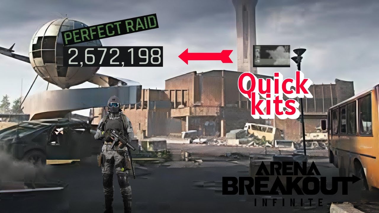 I made 2.6 Mil from a free kit on AIRPORT!!! (ARENA BREAKOUT INFINITE)