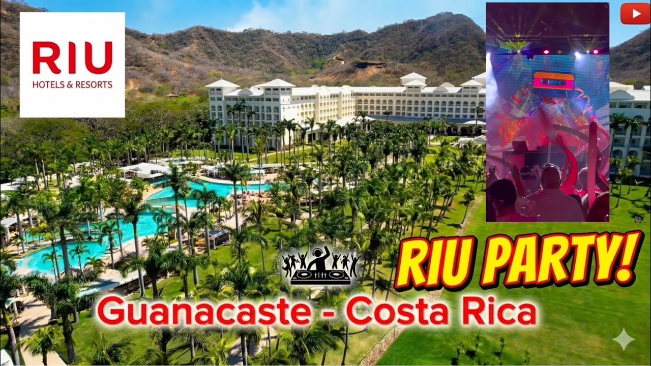 RIU Guanacaste Costa Rica 🇨🇷 Resort Tour + Wild RIU Party Night