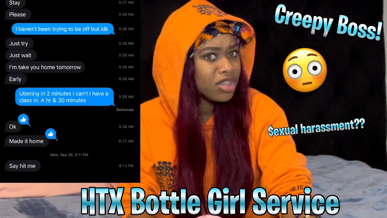 Creepy Boss Tried to Seduce me￼?? HTX Bottle Girl Horror Story |Chicken Mukbang