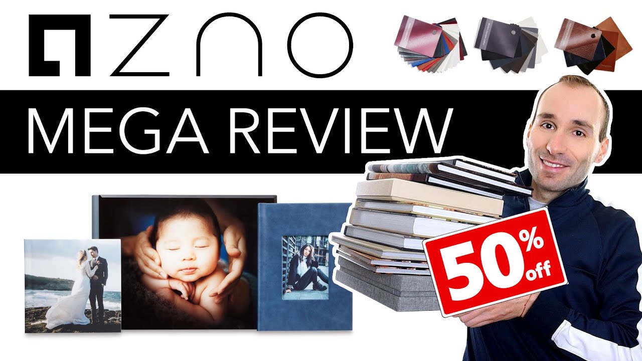 ZNO Professional Photo Album MEGA Review + 50% OFF | Fine Art, Flush Mount, Lay Flat & Swatch Kit