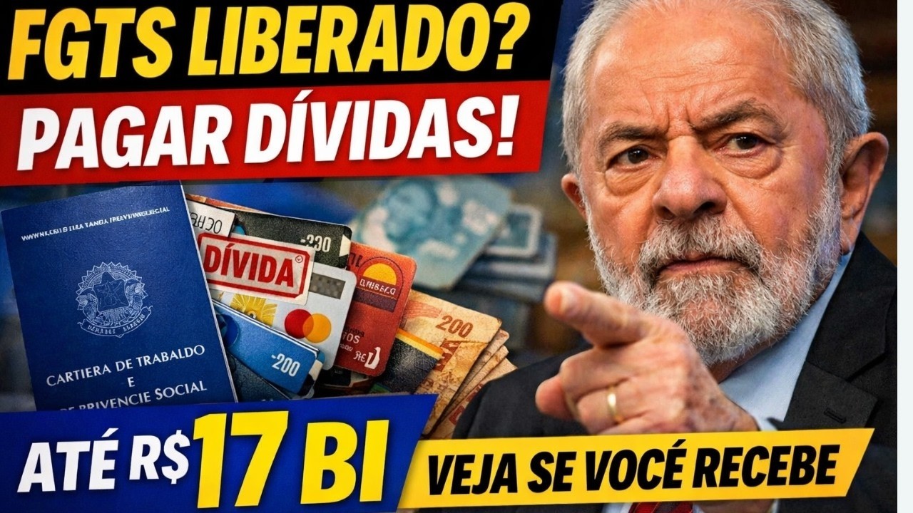 FGTS LIBERADO PARA PAGAR D&Iacute;VIDAS e CART&Atilde;O? Governo deve liberar o saque (VEJA QUEM RECEBE)