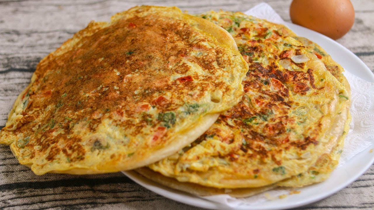 Egg Paratha Recipe | Crispy Egg Paratha Recipe | Homemade Restaurant Style Flaky Layered Egg Paratha