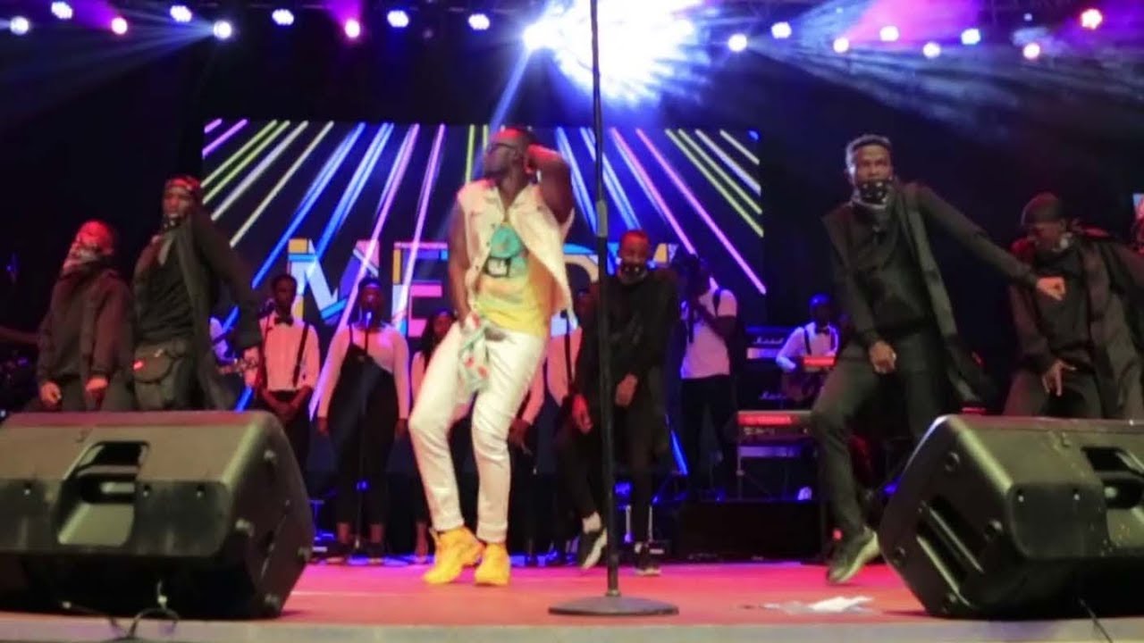 Meddy Yemeje Ne-Yo mugitaramo | Imibyinire yazanye n' agahebuzo