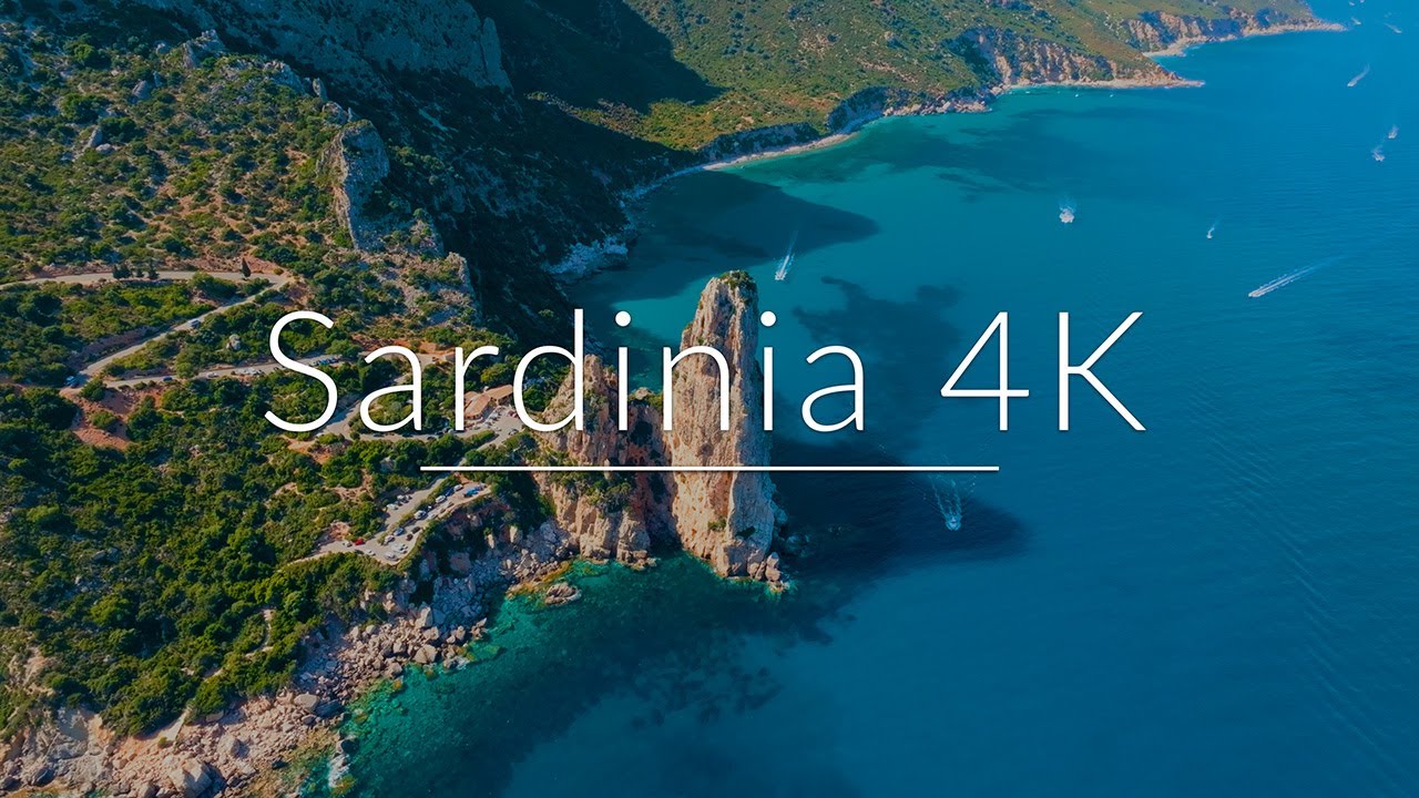 Travel Drone Video 4K - Sardinia / Sardegna (Deep House Music)