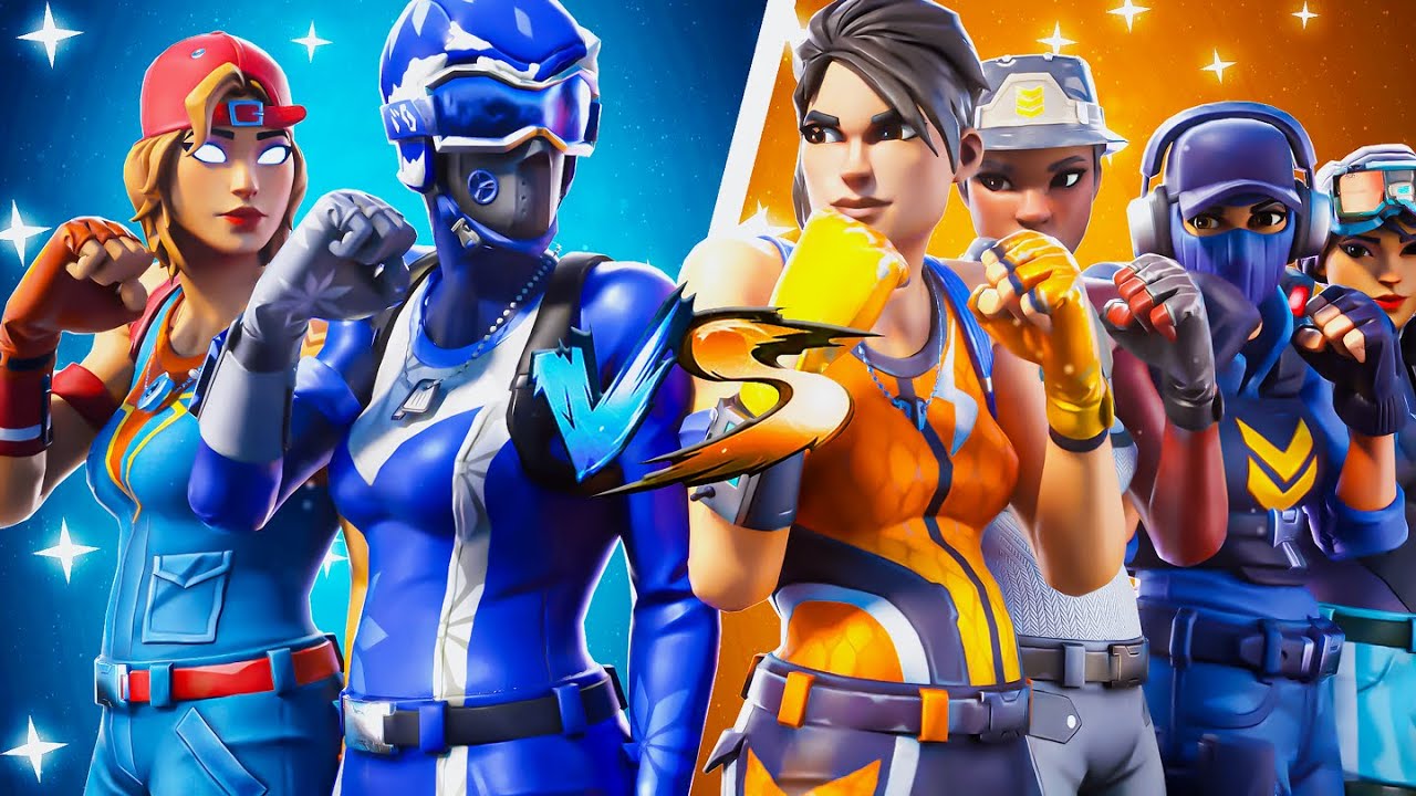 2 PROS vs 4 EGIRLS! (whos better?)