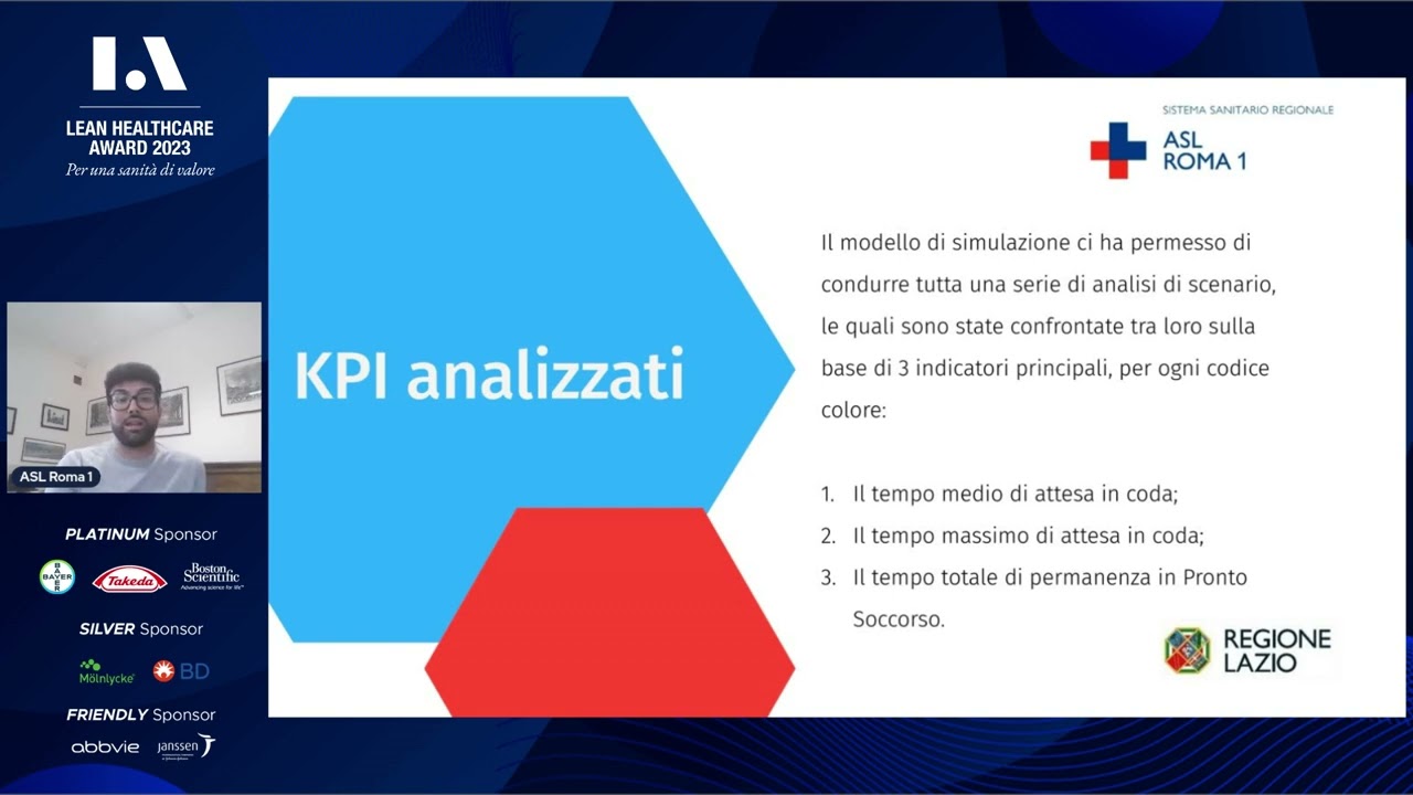ASL Roma 1: Ottimizzazione delle Performance del PS del Presidio Ospedaliero Oftalmico | #LHA23