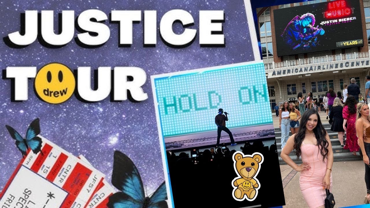 JUSTIN BIEBER JUSTICE TOUR CONCERT in Dallas, TX Vlog | Grissel Renee
