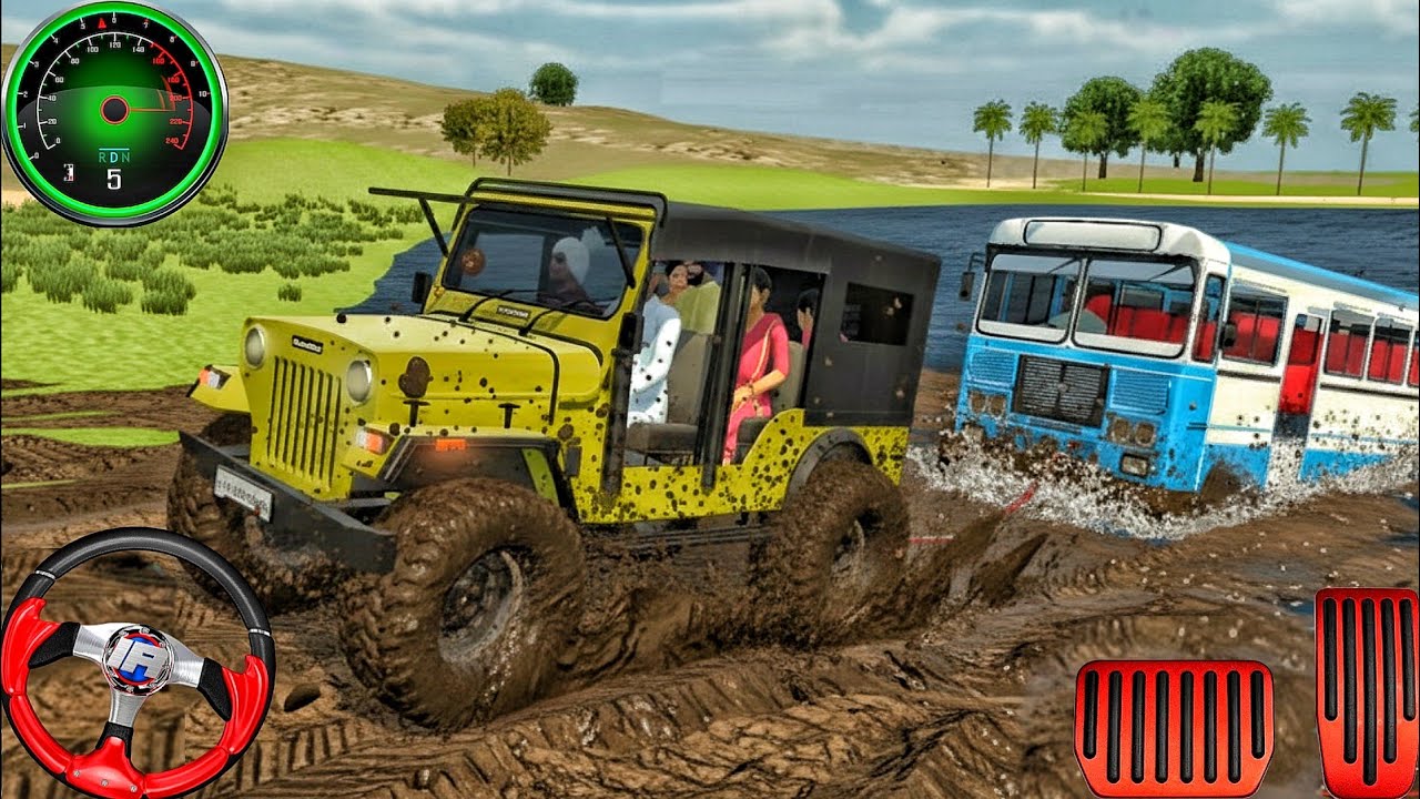 4x4 Offroad Jeep Driving Simulator 3D - Drive SUV 4x4 jeep Offroad Game - Android GamePlay part 23