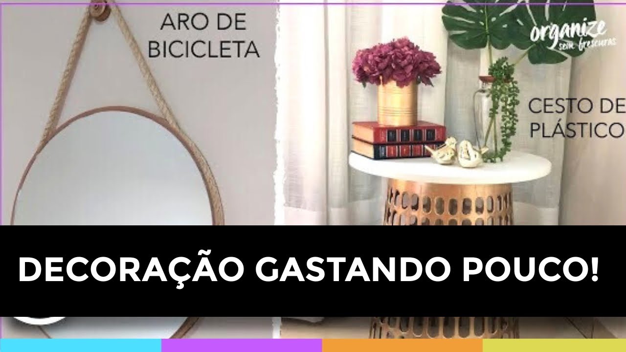 IDEIAS LINDAS PRA DECORAR A CASA GASTANDO POUCO (IDEIAS DOS SEGUIDORES) | Organize sem Frescuras