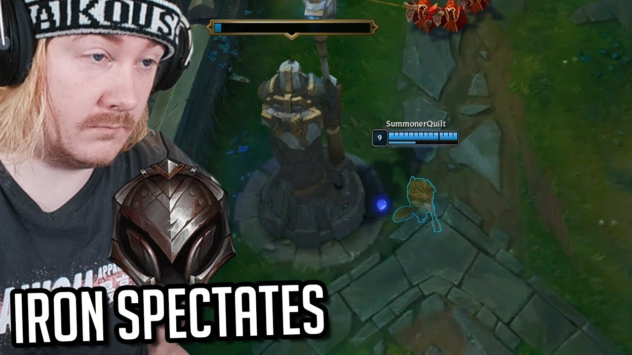 A Strategy Only An Iron IV 0 LP WARRIOR Could Think Up - Iron Spectates