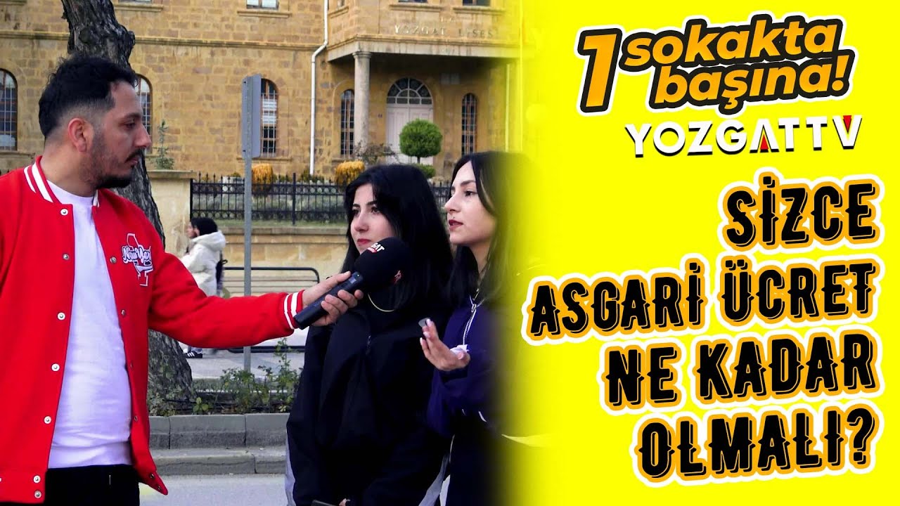 Yozgat'ta “Sizce Asgari Ücret Ne Kadar Olmalı?” Diye Sorduk | YOZGAT TV SOKAKTA | Sokak Röportajları