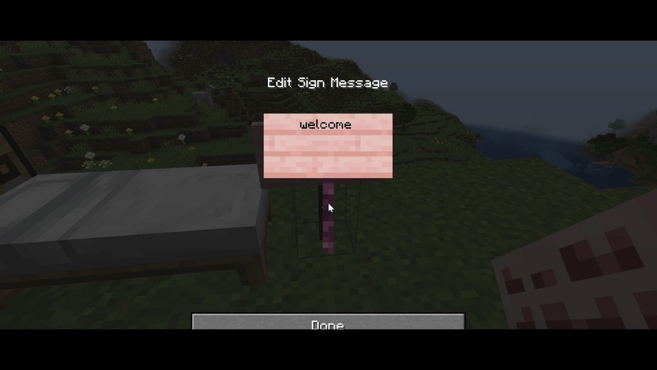 finishing my blossom house
