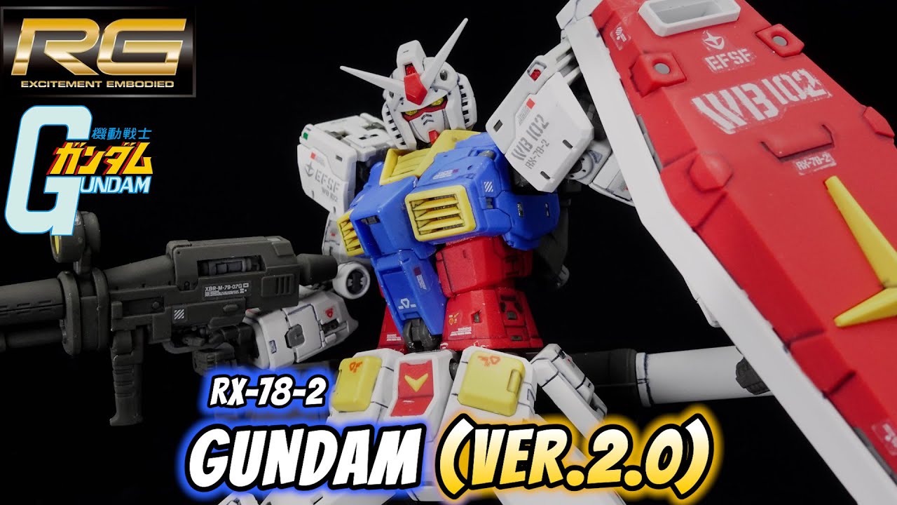 Обзор RG RX-78-2 Gundam 2.0 | Мобильный костюм Gundam