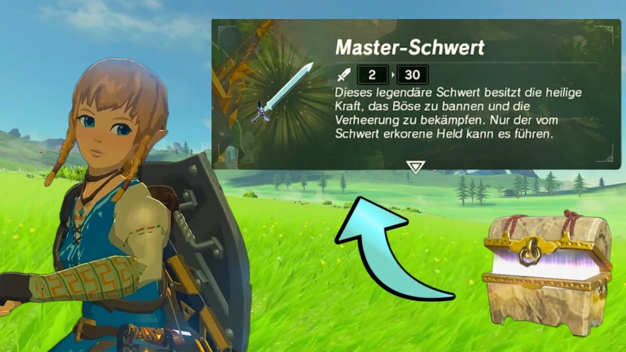 Ich und Linkle müssen in der Botw Randomizer Überleben