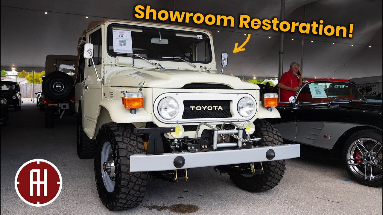 Restored 1976 Toyota Land Cruiser FJ43 Walk-Around!