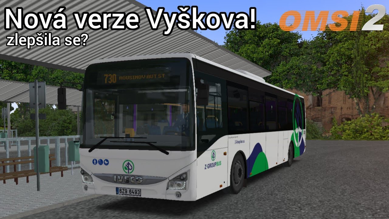 OMSI 2 #339 | Nová verze mapy Vyškov! Zlepšila se?