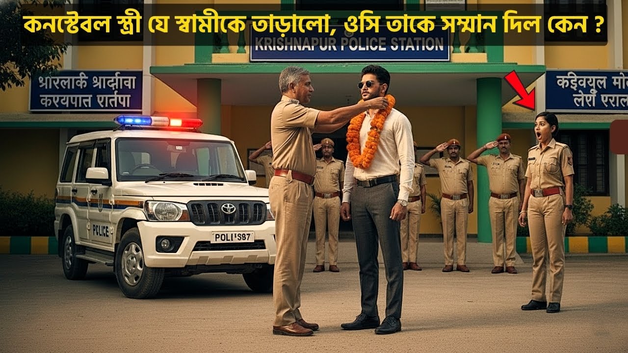 কনস্টেবল স্ত্রী যাকে 'অযোগ্য' বলে তাড়িয়ে দিয়েছিল, আজ থানায় সেই স্বামীকেই ওসি স্যালুট ঠুকলেন কেন?