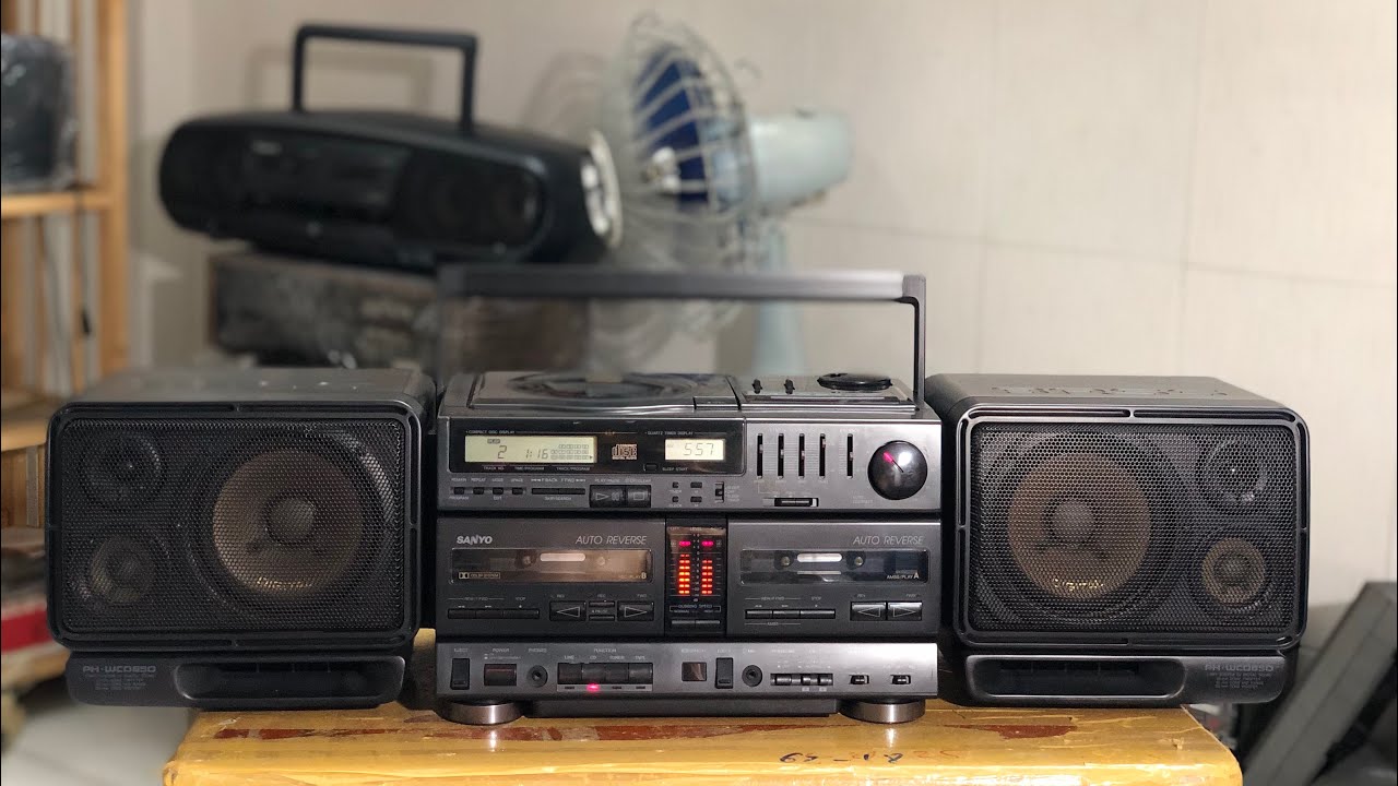 Sanyo PH-WCD850 âm thanh tuyệt vời. . Máy rất đẹp.