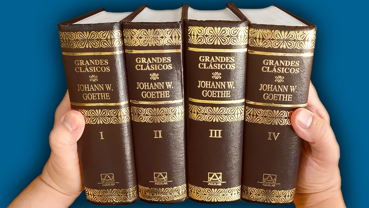 📚👌🏻GOETHE, Obras Completas / EDITORIAL AGUILAR /4K