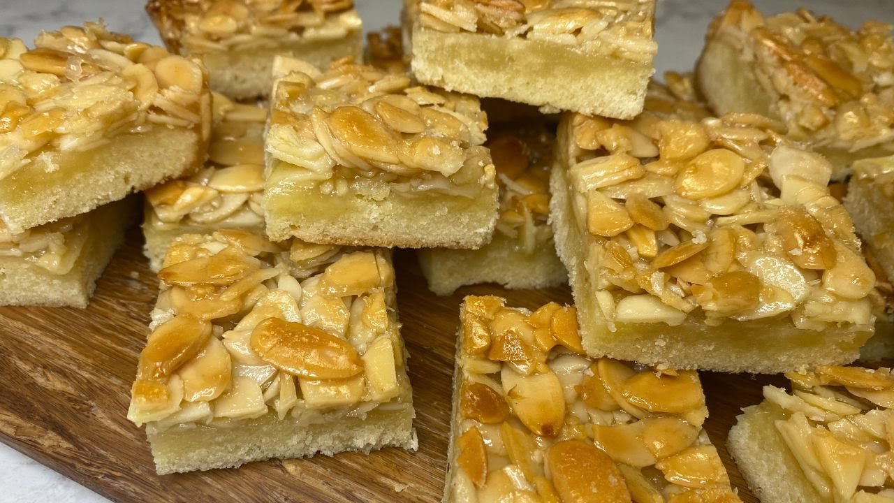 Quadradinhos de Amêndoa -   Almond Squares