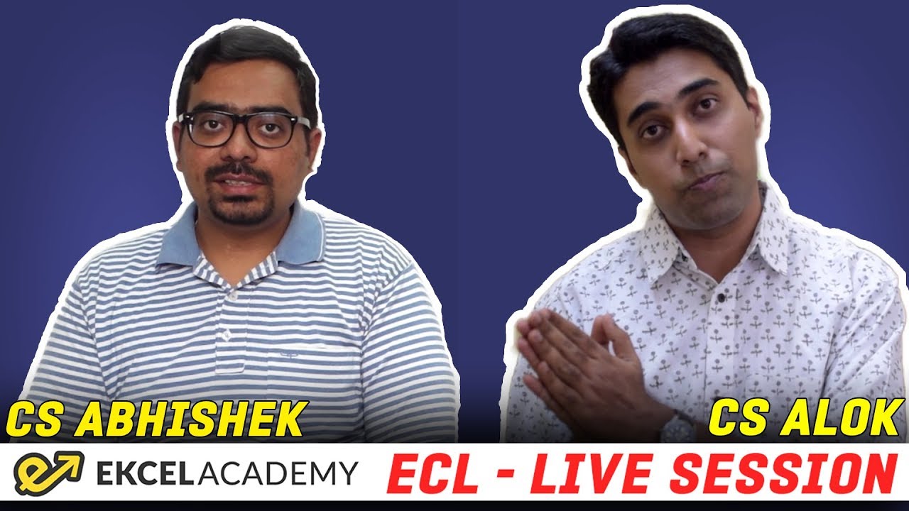 CS Executive : ECL Live Session
